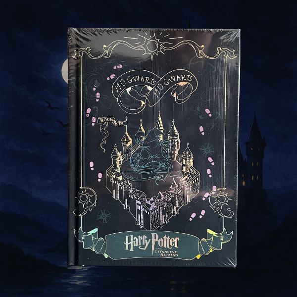 LIBRETA HARRY POTTER NEGRA