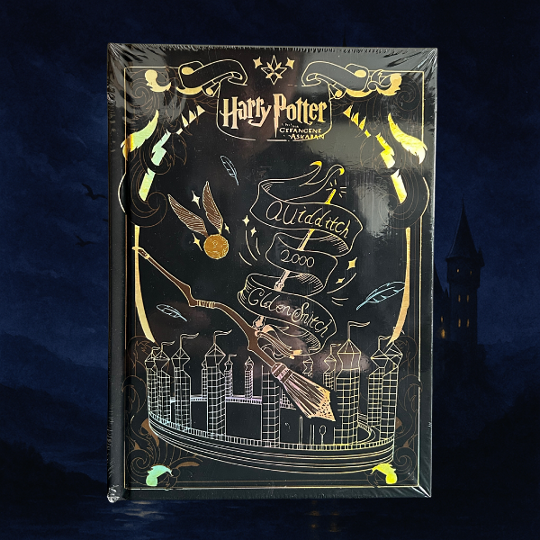 LIBRETA HARRY POTTER NEGRA