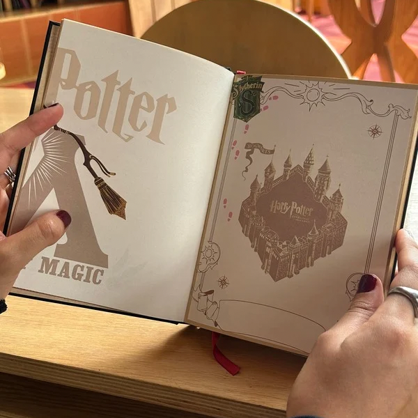 LIBRETA HARRY POTTER NEGRA