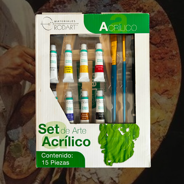 SET DE PINTURA DE ACRÍLICO
