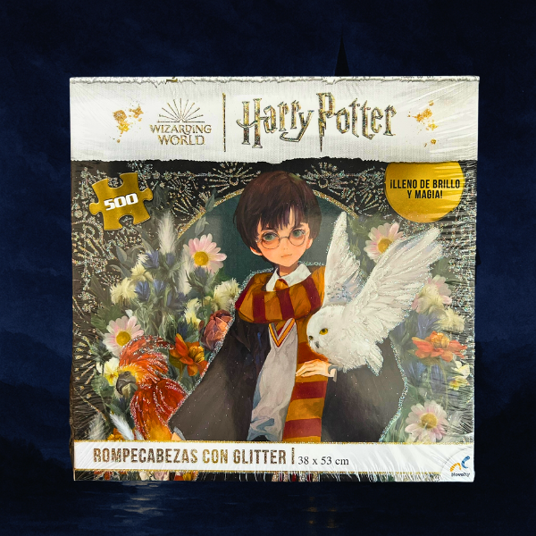 ROMPECABEZAS HARRY POTTER GLITTER 500 PZS