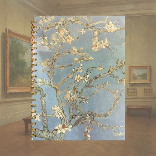 CUADERNO CON ESPIRAL VAN GOGH ALMENDRO